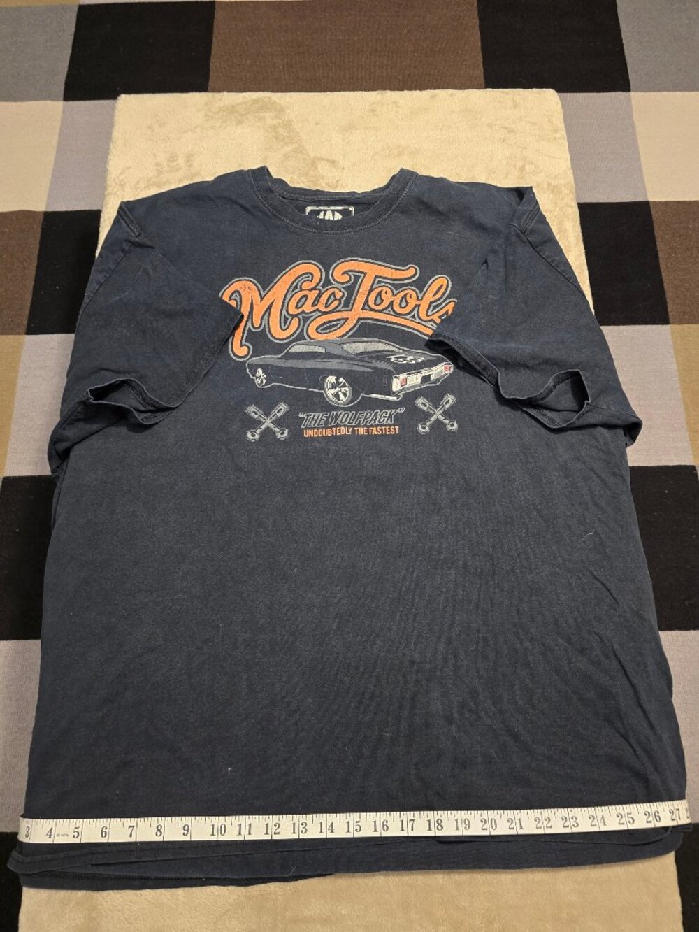 Mac Tools "The Wolfpack" 3X T-Shirt - Distressed Retro Mechanic Graphic Tee